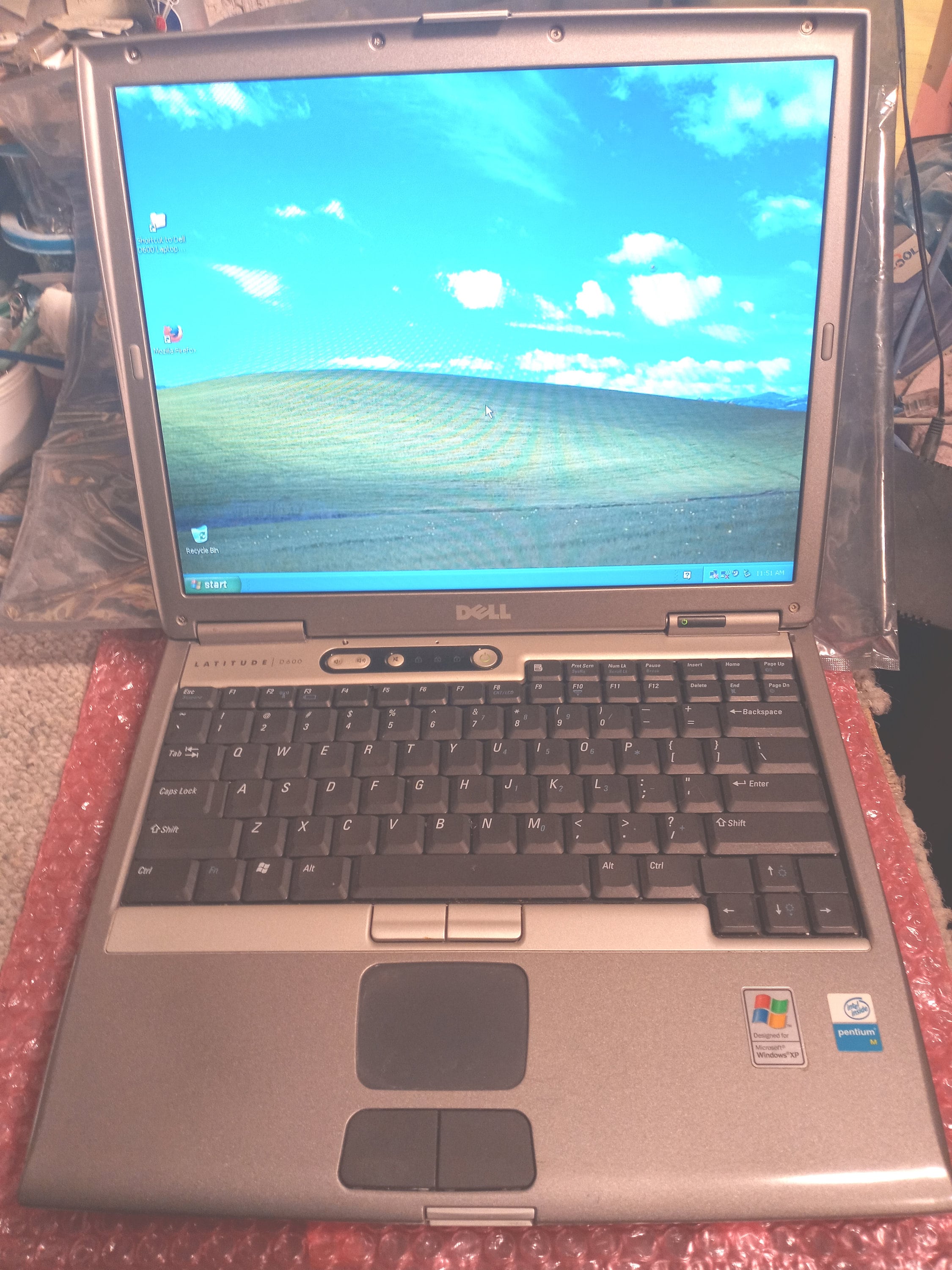 Vintage 2001 Dell Latitude D600 Laptop Windows XP Pro+charger - Etsy