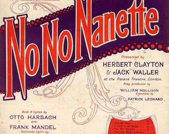 Tea For Two (1924) Sheet Music.PDF