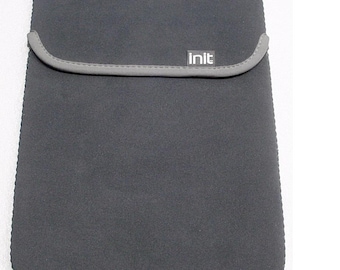 INIT REVERSIBLE Soft Sleeve Case Up To 10-INCH (Black-Red)