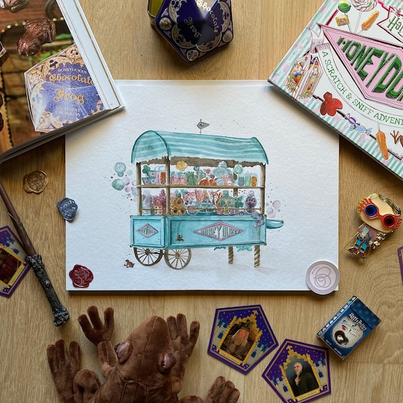 Arthur Weasley’s Broom 限定版アートプリント LIMITED EDITION Wizard Magic World Print Signed and Numbered