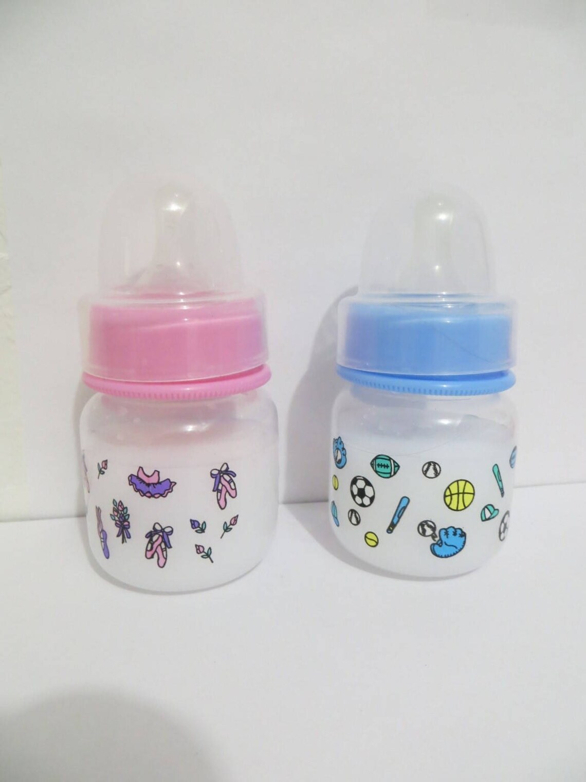 Reborn Baby Doll Bottles 2oz PREEMIE Nipples Choose Green Etsy