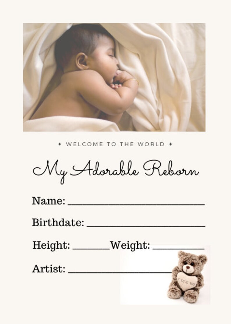 reborn-doll-birth-certificate-adorable-brown-skin-babies-etsy