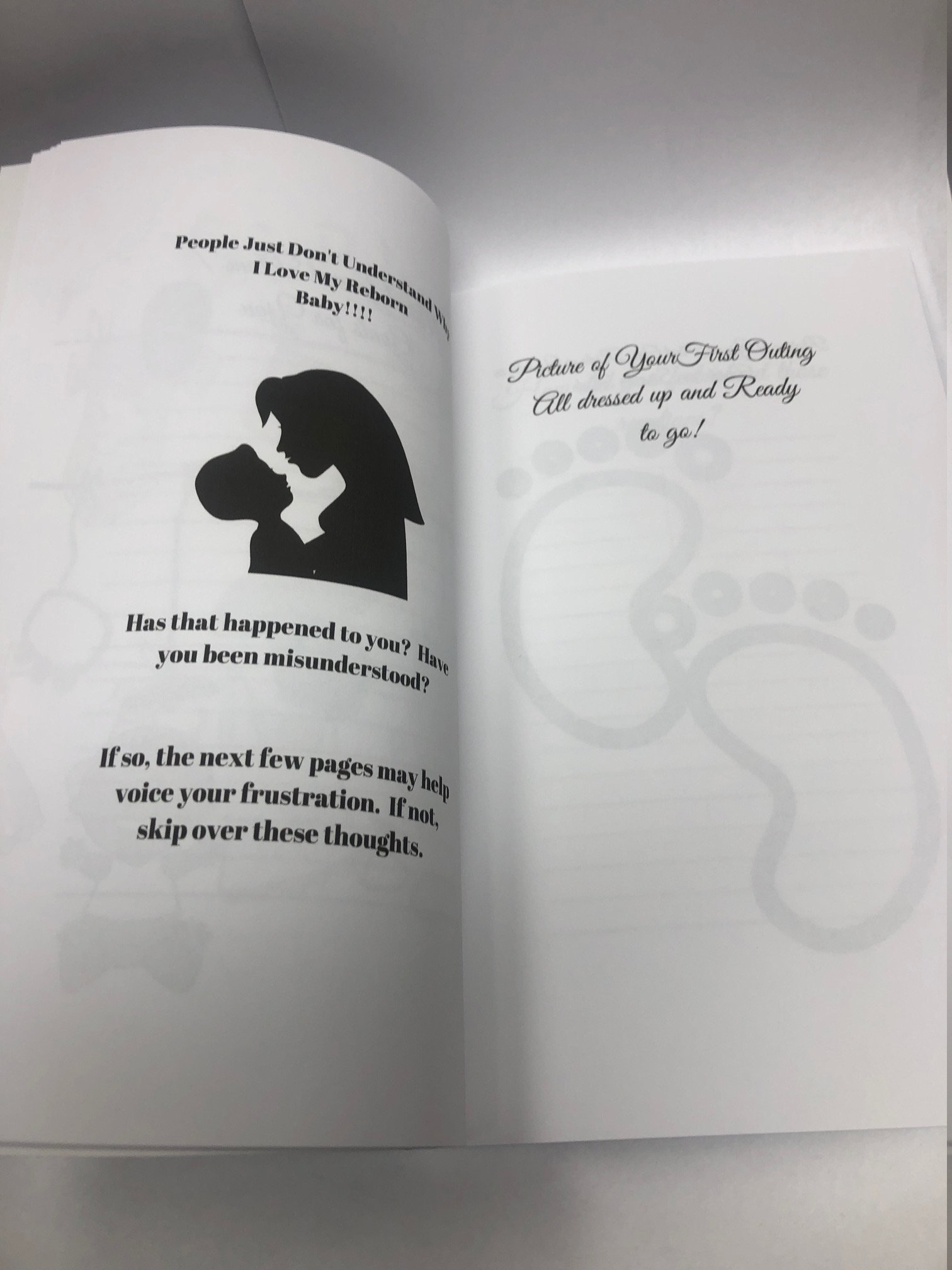 Reborn Journal/Diary Just Mommy & Me Our Reborn Journal Boy Etsy