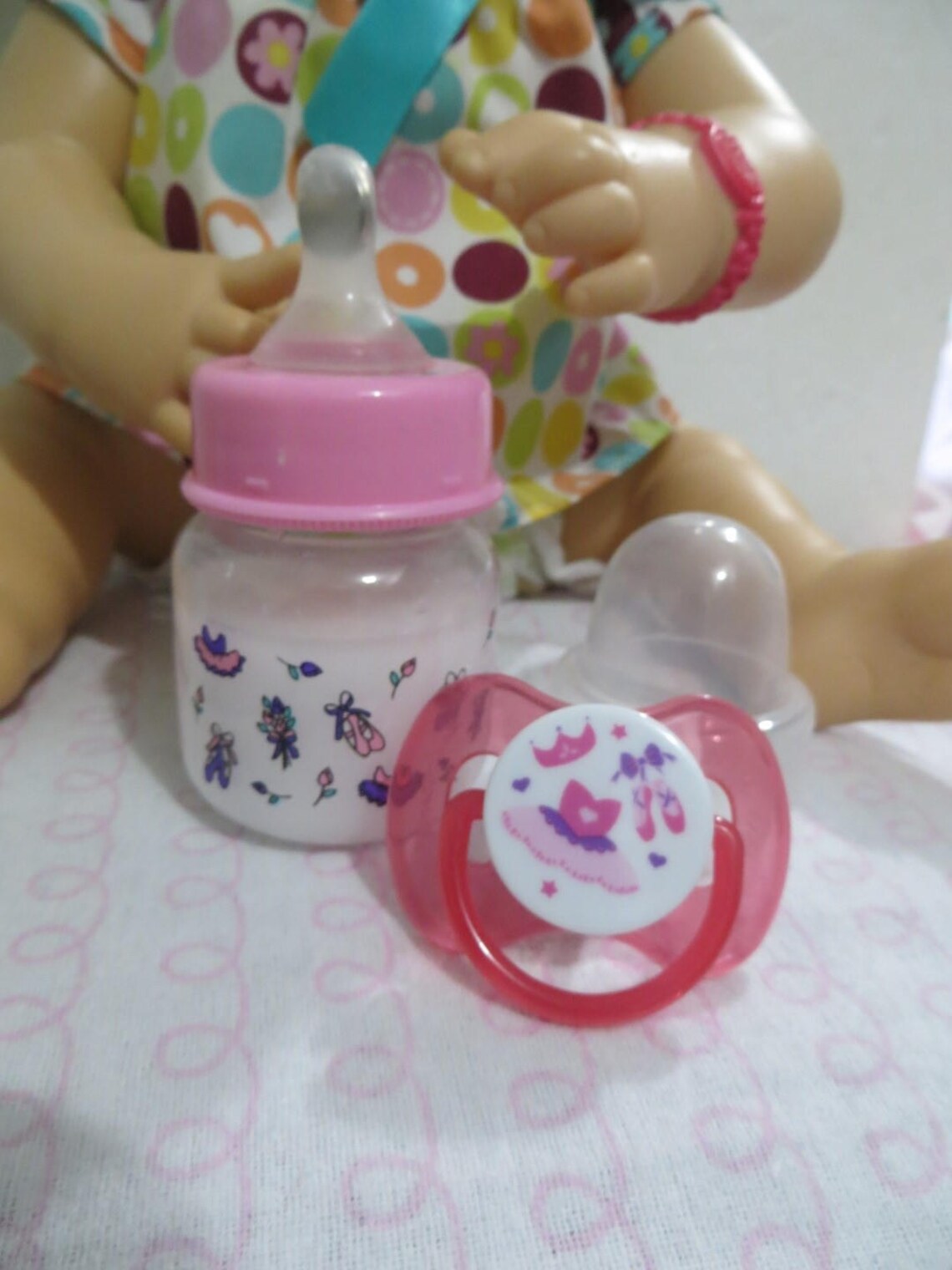 Reborn Baby Doll Bottles 2oz PREEMIE Nipples Choose Green Etsy