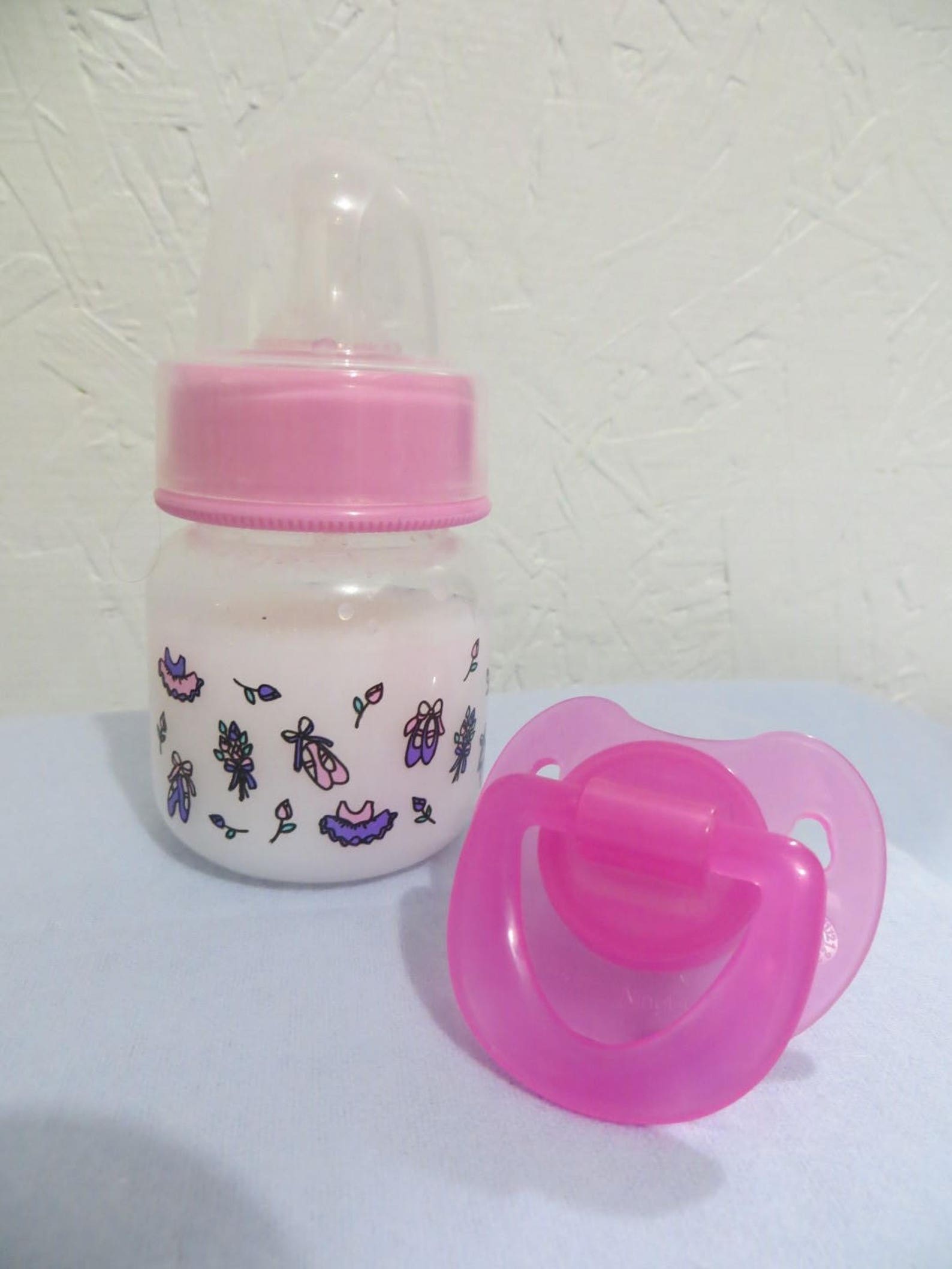 Reborn Baby Doll Bottles 2oz PREEMIE Nipples Choose Green Etsy