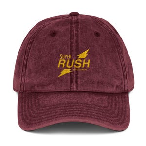 super rush vintage cap