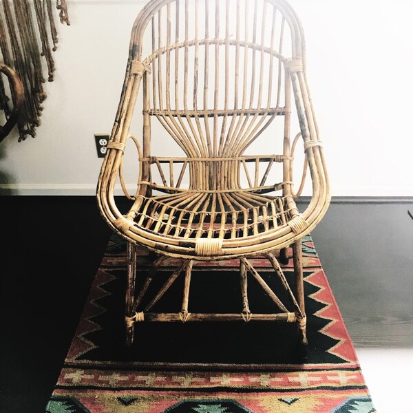 Vintage Rattan Chair