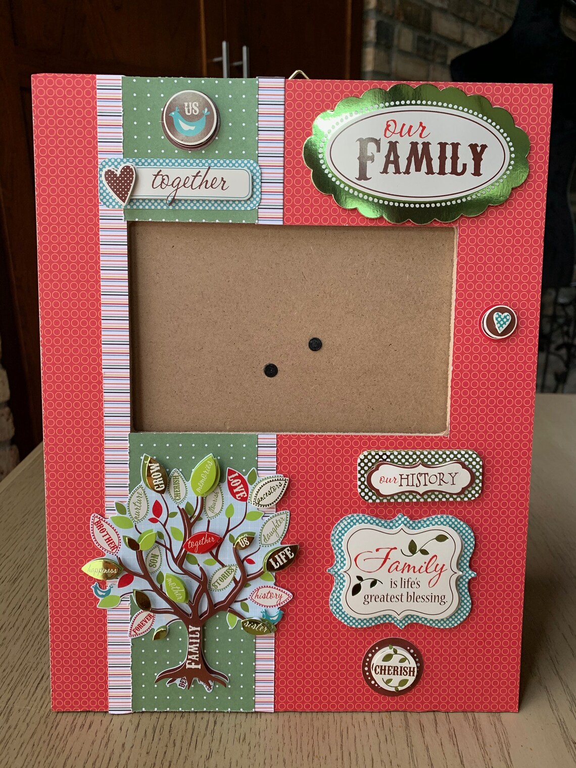 Family is Life's Greatest Blessing Family Picture Frame | Etsy