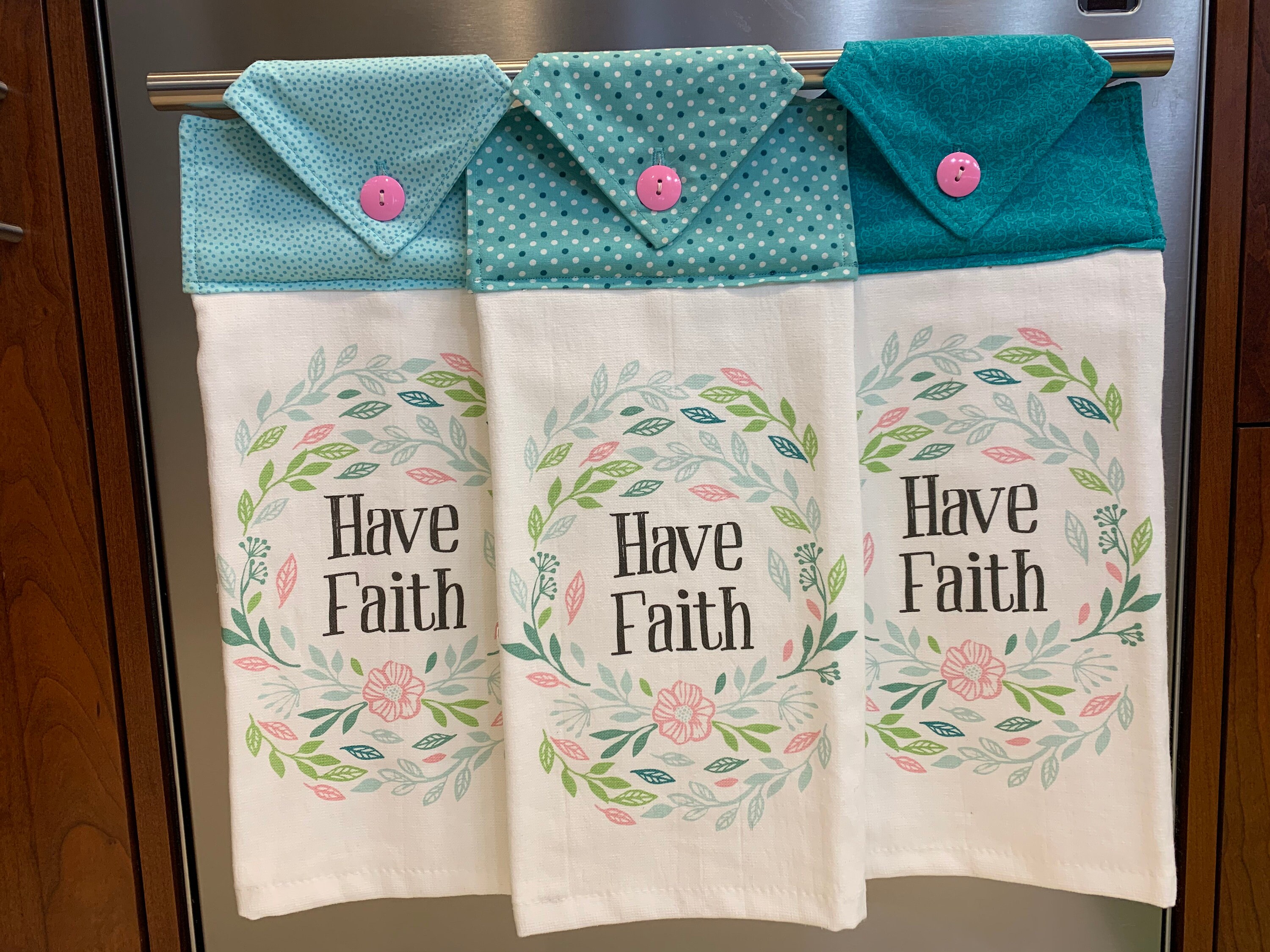 Faith, Have Faith, Inspirational, Inspirational towel, Spring towel, Christian, Jesus, Hope, Love, Trust