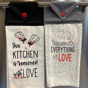 Kitchen, This kitchen is seasoned with love, Season everything with love, salt and pepper, seasoning, spices, love for cooking