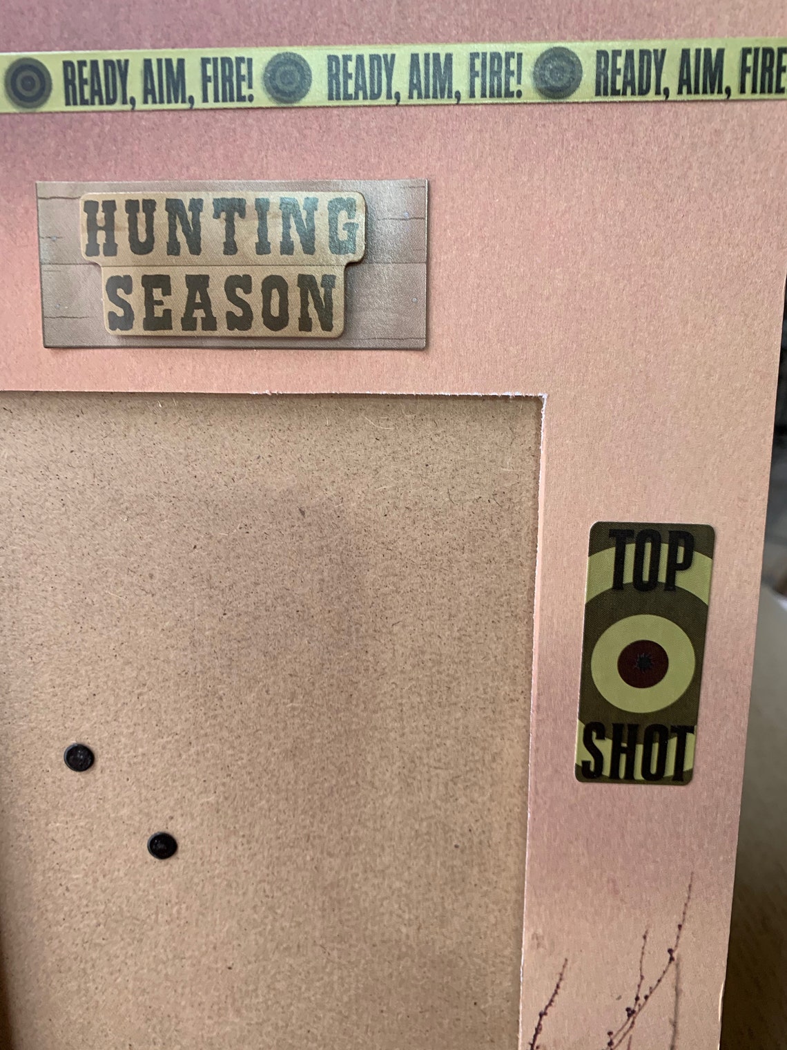 Hunting Picture Frame Hunting Season Deer Hunting Frame - Etsy