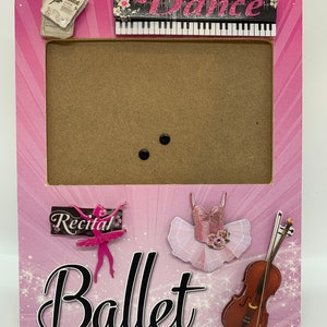 Ballerina girl, Ballerina, Ballerina picture frame, Ballet dancer, Ballet picture frame, dance, dance recital, dancing star