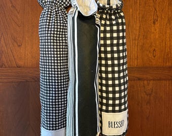 Plastic bag holders, Grocery bag holders, Kitchen organizer, Recycle grocery bag holder, Plastic bag dispensers, Fabric bag dispenser