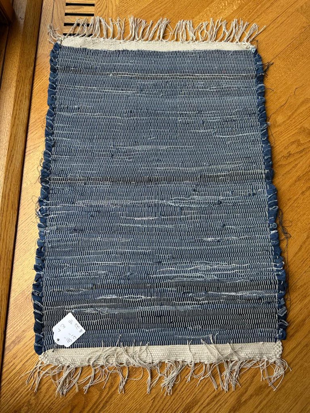 Blue Jean Rug, Denim Rug, 30