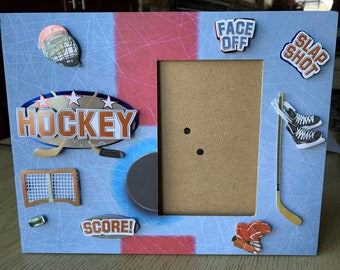 Hockey, Hockey picture frame, Hockey frame, Hockey picture, Ice Hockey sports, Hockey Mom, Hockey Decor, State of Hockey, SOH, NHL