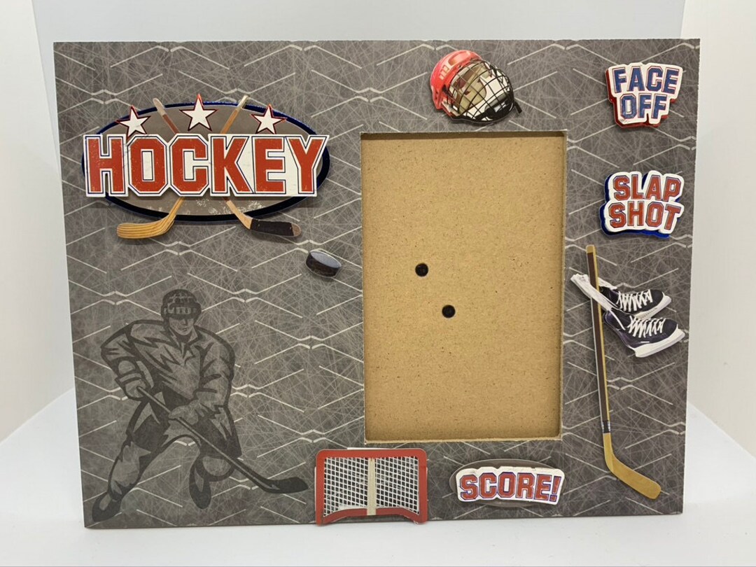 Hockey, Hockey Picture Frame, Hockey Frame, Hockey Picture, Ice Hockey