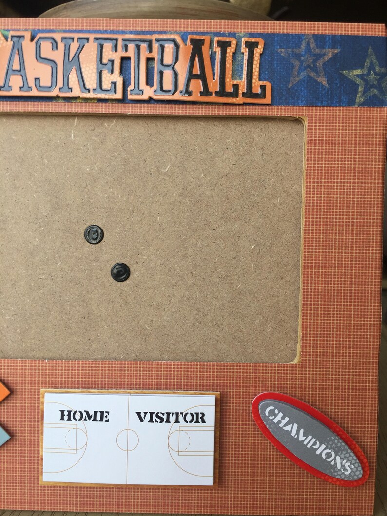 Basketball picture frame Basketball Hoops Basketball team Etsy