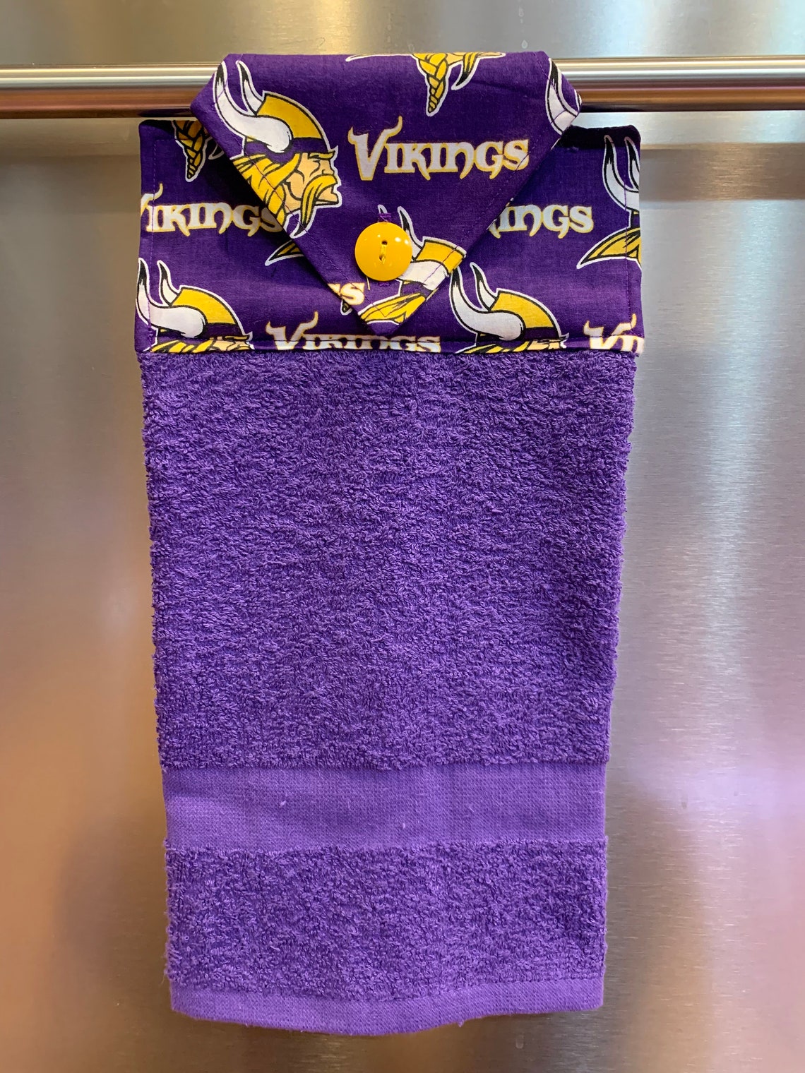 Minnesota Vikings Towel Hanging Kitchen Towel Hanging Hand Etsy