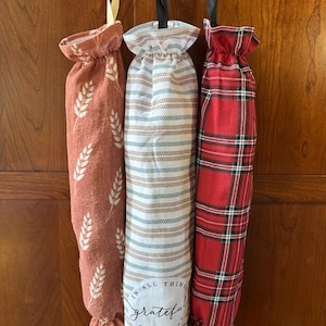 Plastic bag holders, Grocery bag holders, Kitchen organizer, Recycle grocery bag holder, Plastic bag dispensers, Fabric bag dispenser