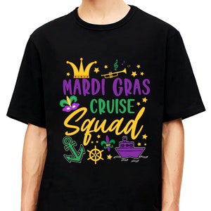 mardi gras squad shirts