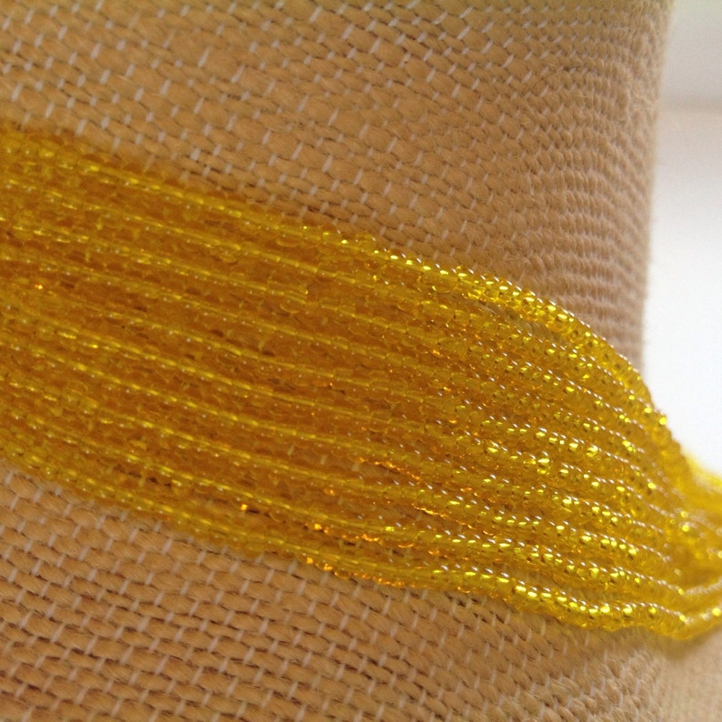 boho chic,yellow jewelry,modern necklace,seed beaded jewelry,gift Shiny yellow,seed beaded necklace,multistrand necklace,layering necklace