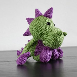 Amigurumi pattern dragon