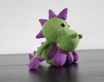 Amigurumi pattern dragon