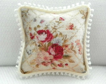 dollhouse miniatures pillow