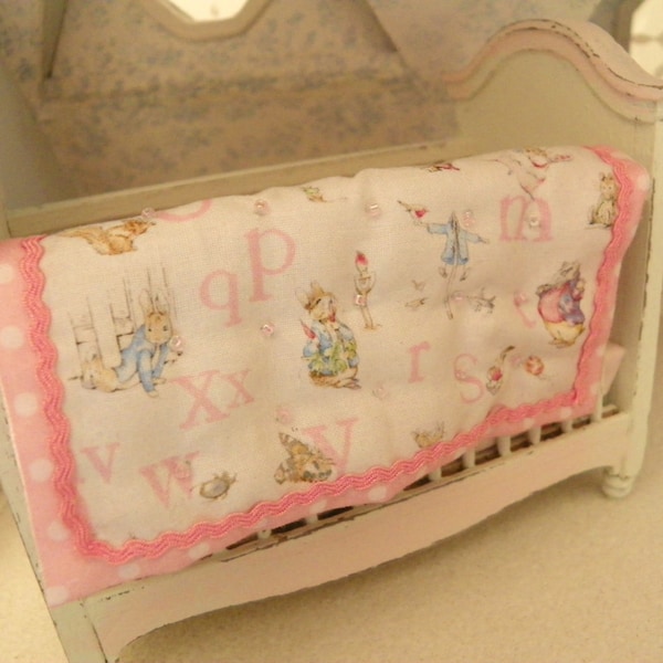 miniature beatrix potter quilt