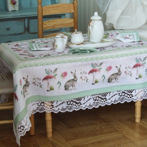 Tischdecke für Miniatur-Küchentisch, Puppenhaus, Maßstab 1/12