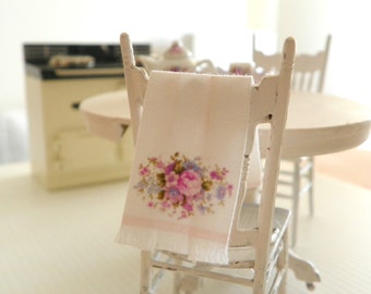 miniatures Kitchen tea towels dollhouse