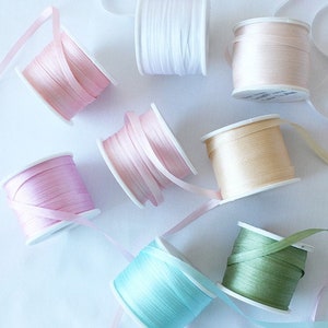 4 mm silk ribbon for miniatures and dolls' house