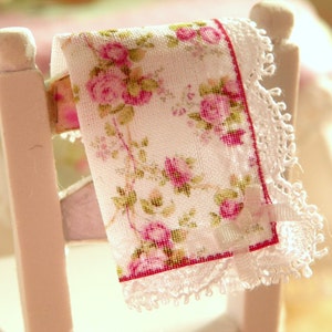 miniatures Kitchen tea towels dollhouse