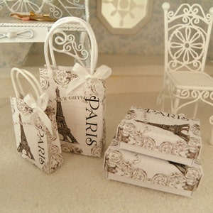 Elegant Gift Packaging for Dollhouses  1:12 -Digital File