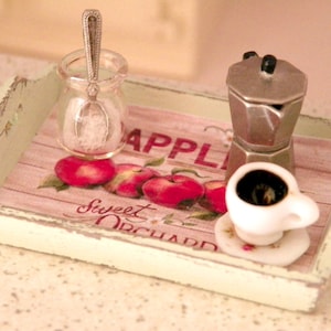dollhouse miniature tray