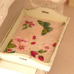 dollhouse miniature tray