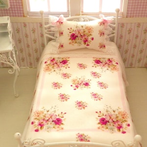 1/12 scale bed sheets,bed linen