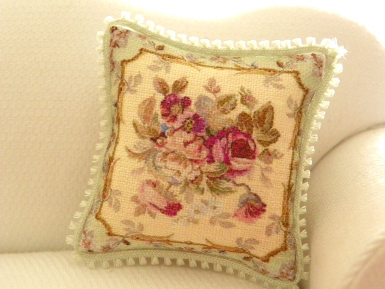 Aubusson Cushion Dollhouse Etsy