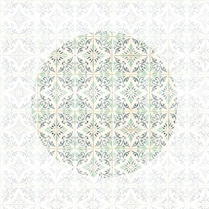Miniature wall tiles, 1:12 scale