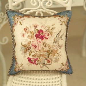 dollhouse miniatures pillow