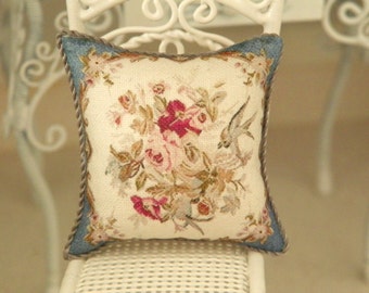 dollhouse miniatures pillow