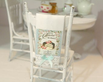 miniatures Kitchen tea towels dollhouse