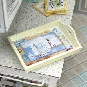 dollhouse miniature tray