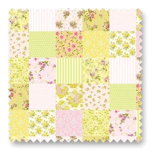 dollhouse shabby chic cotton fabric for miniature