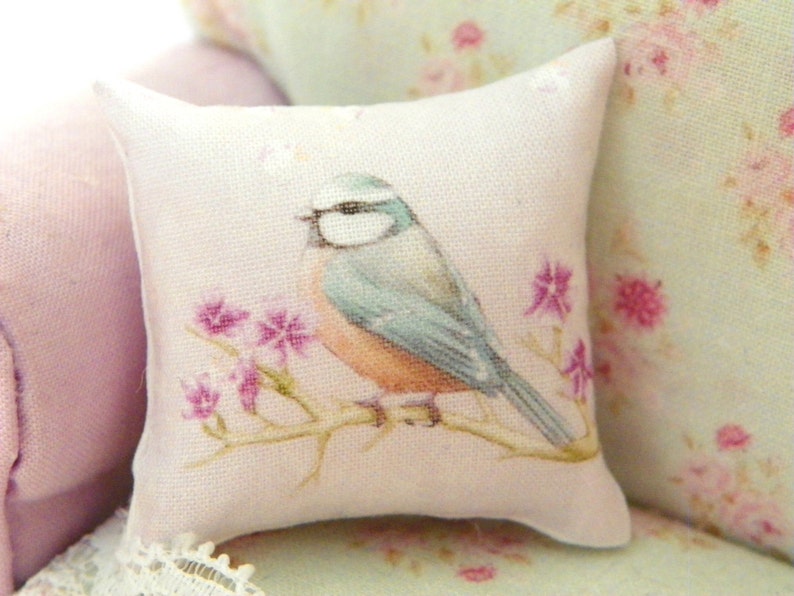 Dollhouse miniatures pillow Etsy