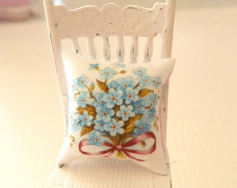 dollhouse miniatures pillow