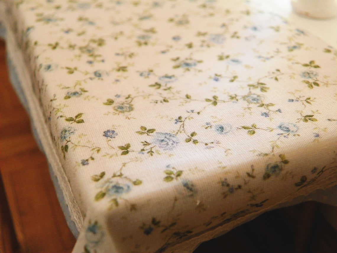 Miniature Dollhouse Tablecloth for the Kitchen Table/ 1/12 Etsy