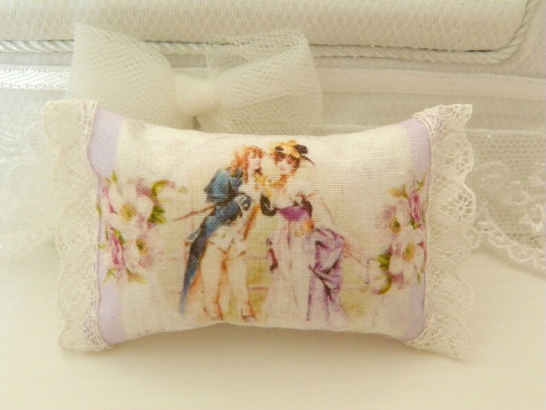 dollhouse miniatures pillow image 3