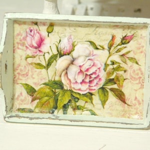dollhouse miniature tray