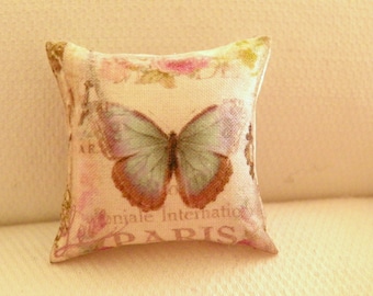 dollhouse miniatures pillow